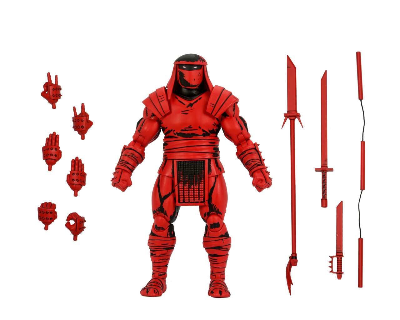 105529 TMNT MIRAGE RED & BLACK FOOT ENFORCER AF