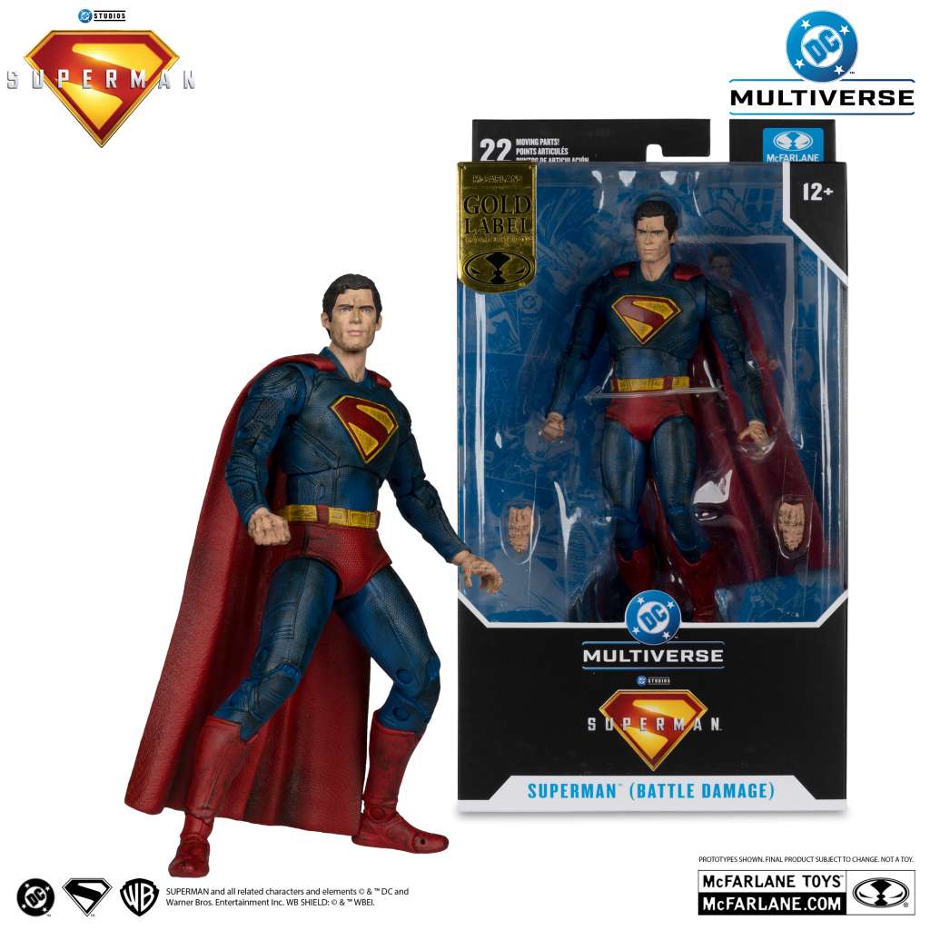 107044 DC THEAT DLX SUPERMAN MOVIE ASST SET (6)