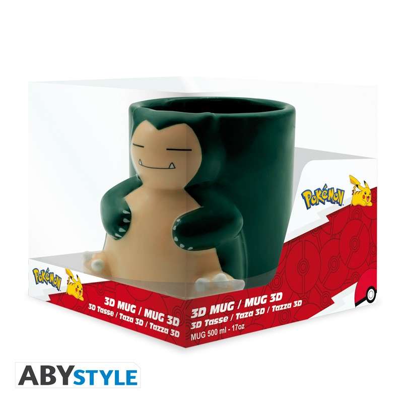 110001 POKEMON SNORLAX 3D MUG