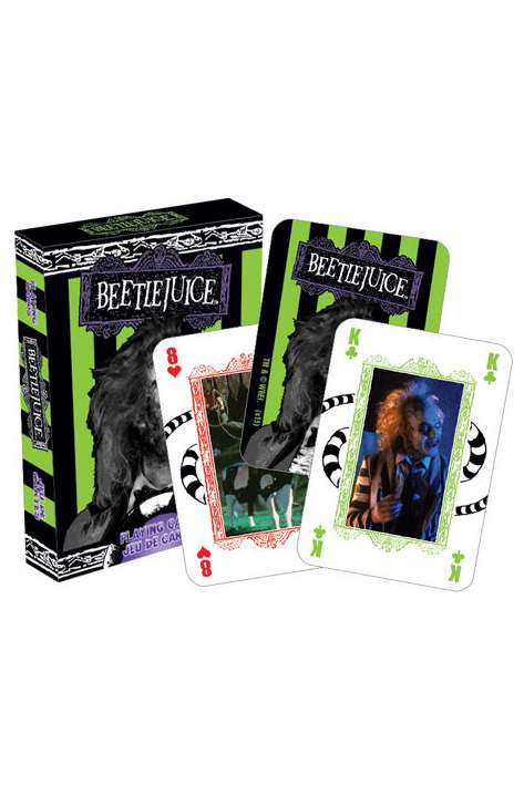 13810-BEETLEJUICE PLAYING CARDS