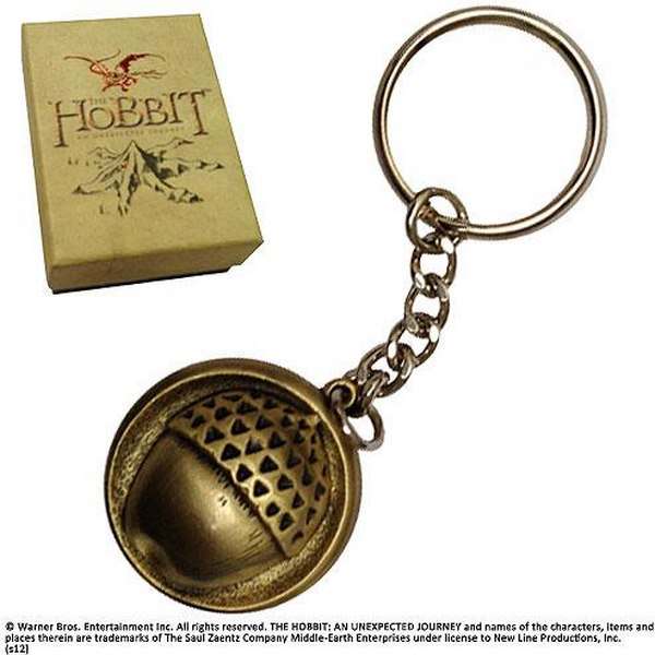 16671-HOBBIT BILBO BUTTON KEYCHAIN