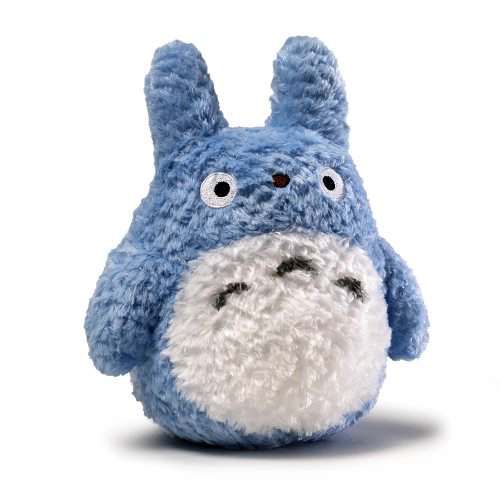 19646 TOTORO MEDIUM BLUE FLUFFY 22CM PLUSH