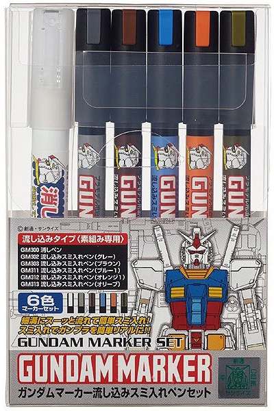 24529-GUNDAM MARKER GMS-122 SET