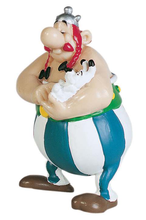 36103-ASTERIX OBELIX WITH IDEFIX FIGURE