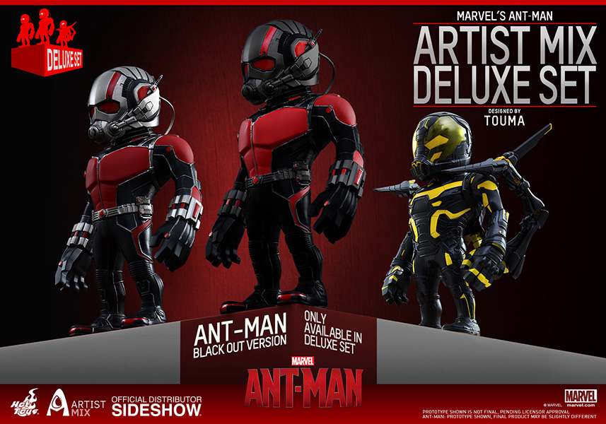 38104-ANT-MAN ARTIST MIX DELUXE SET FIG COLL