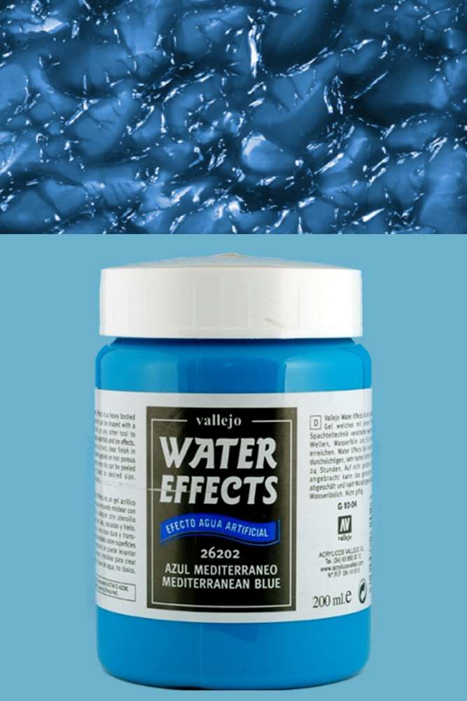 48007-DIORAMA EFFECTS 26202 MEDITER BLUE WATER