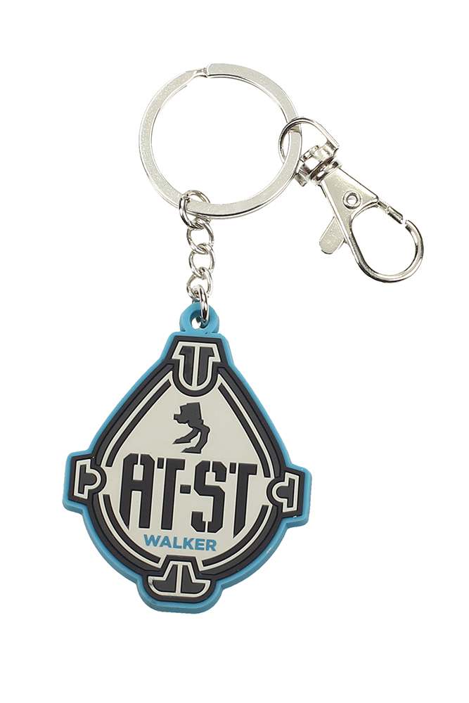51973-STAR WARS RO AT-ST RUBBER KEYCHAIN