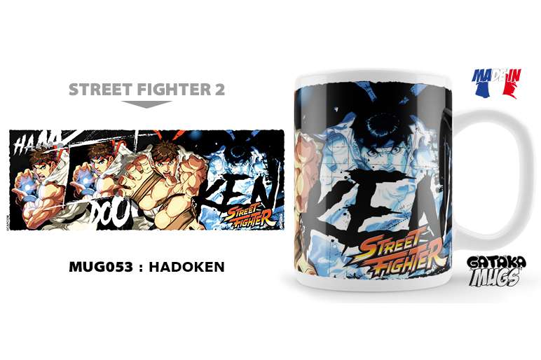 53295-STREET FIGHTER HADOKEN MUG