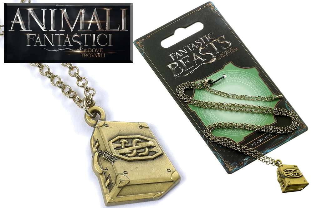 53627-FANTASTIC BEASTS SUITCASE NECKLACE