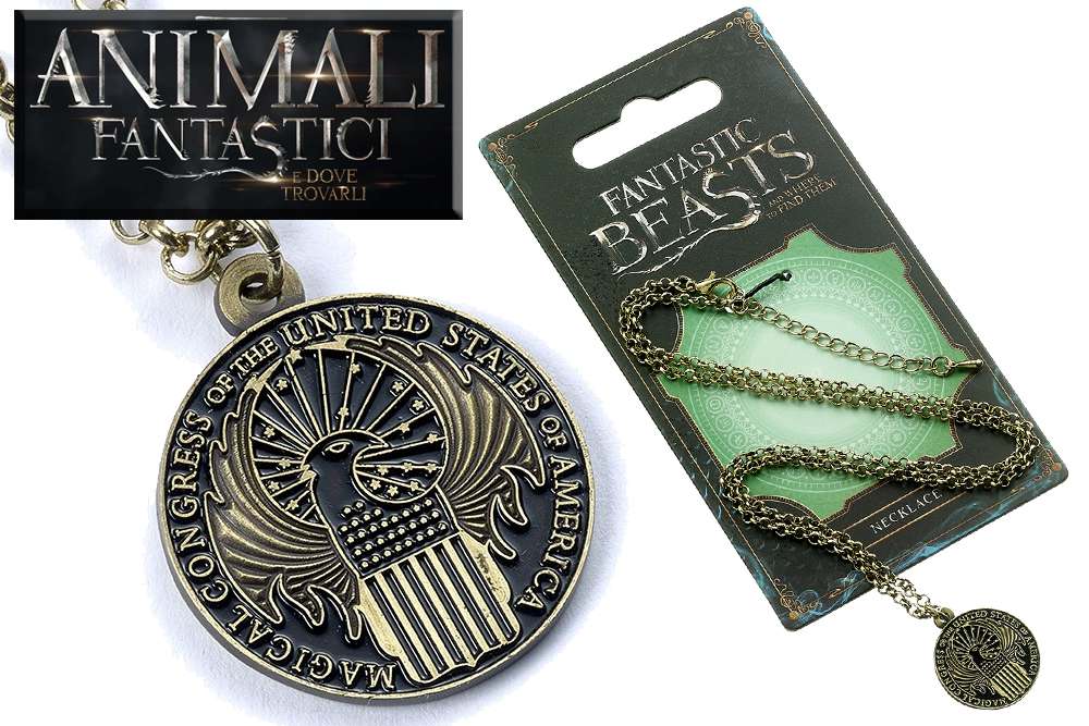 53629-FANTASTIC BEASTS CONGRESS NECKLACE