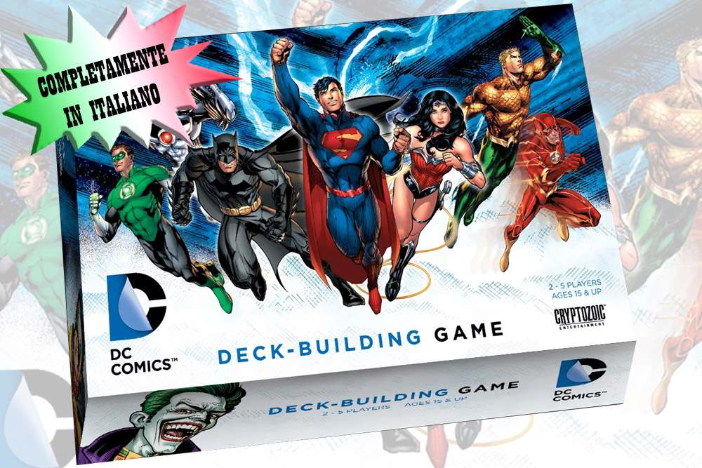 54092-DC COMICS DECK BUILDING GAME ITALIANO