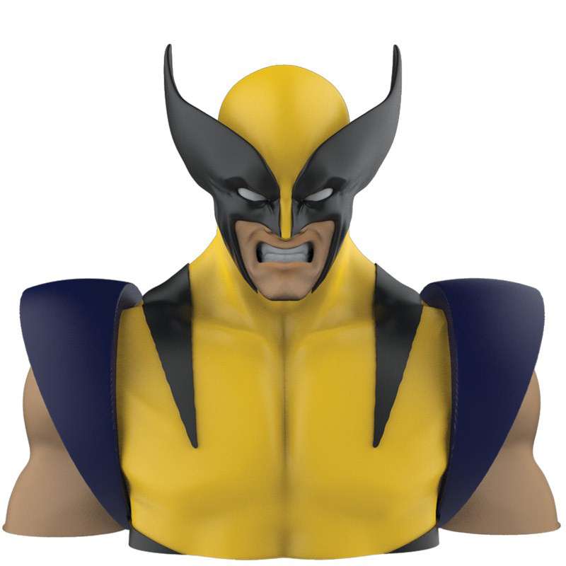 54605-WOLVERINE DELUXE BUST BANK