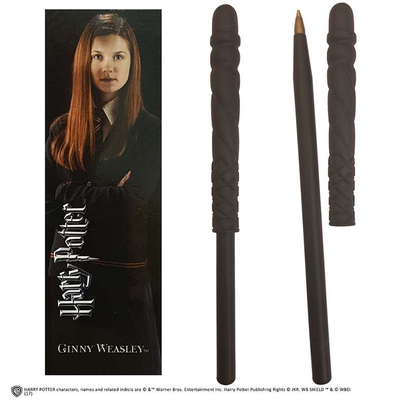56778-HP GINNY WAND PEN AND BOOKMARK
