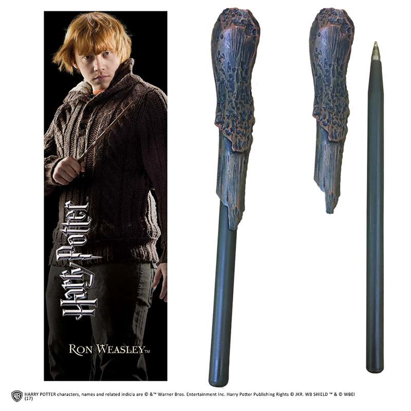 56780-HP RON WEASLEY WAND PEN AND BOOKMARK
