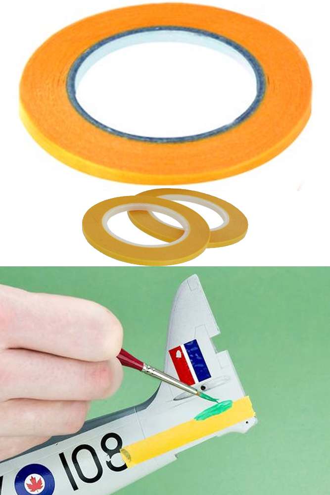 58794-MASKING TAPE 2mmX18m - TWIN PACK