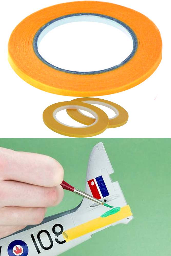 58795-MASKING TAPE 3mmX18m - TWIN PACK