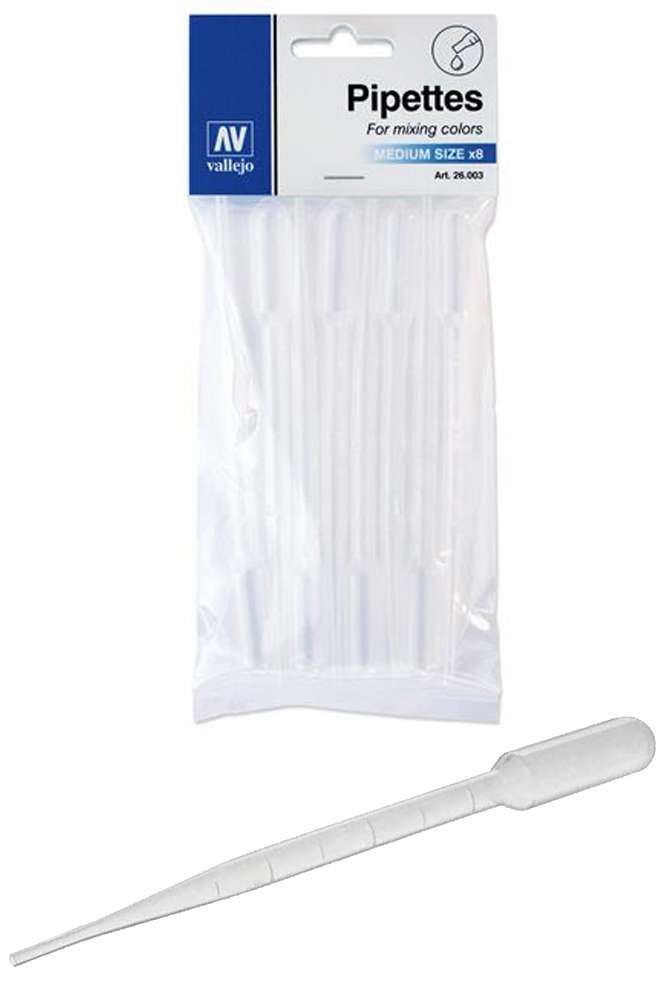 58806-PIPETTES 3 ml SET OF 8