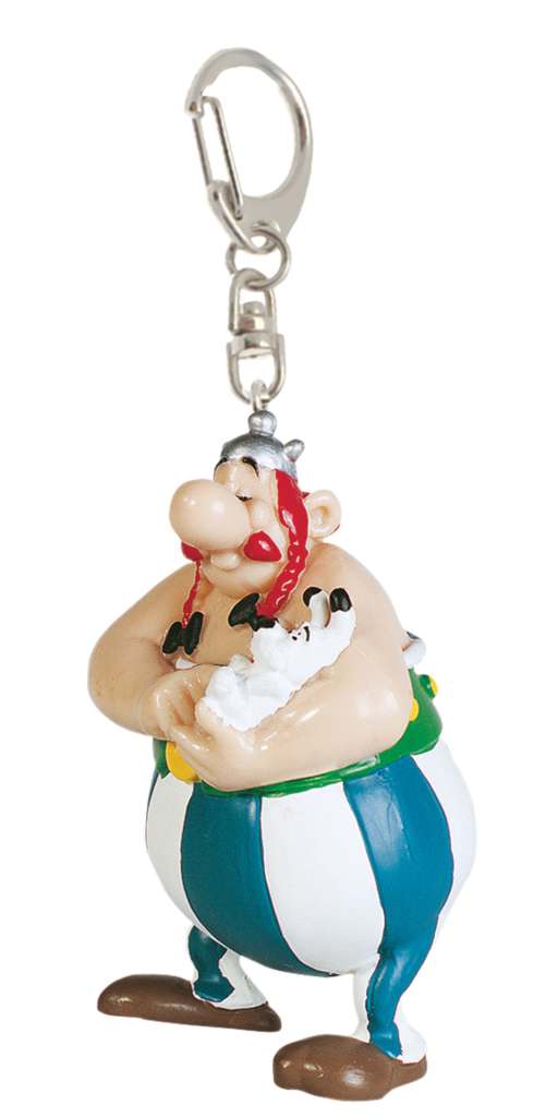 58949-ASTERIX OBELIX WITH IDEFIX KEYCHAIN