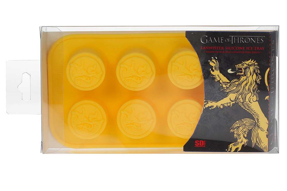 60813-GOT LANNISTER LOGO SILICONE ICE MOULD