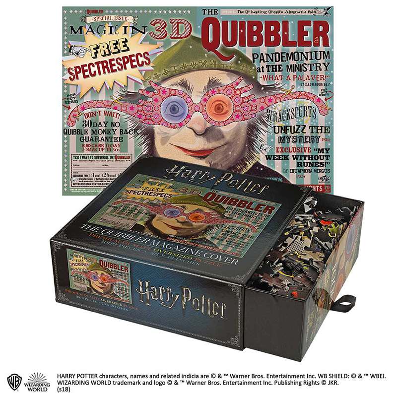 62401-HP THE QUIBBLER MAGAZINE COVER PUZZLE