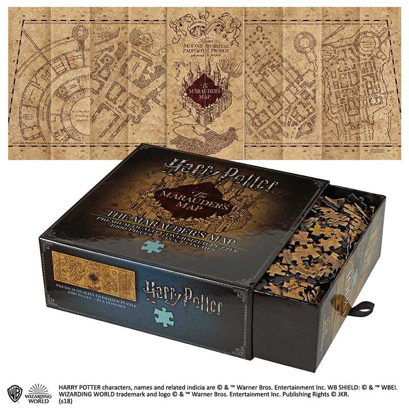 62403-HP THE MARAUDERS MAP COVER PUZZLE