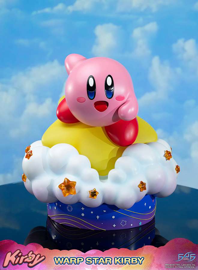 62721-KIRBY WARP STAR KIRBY STATUE