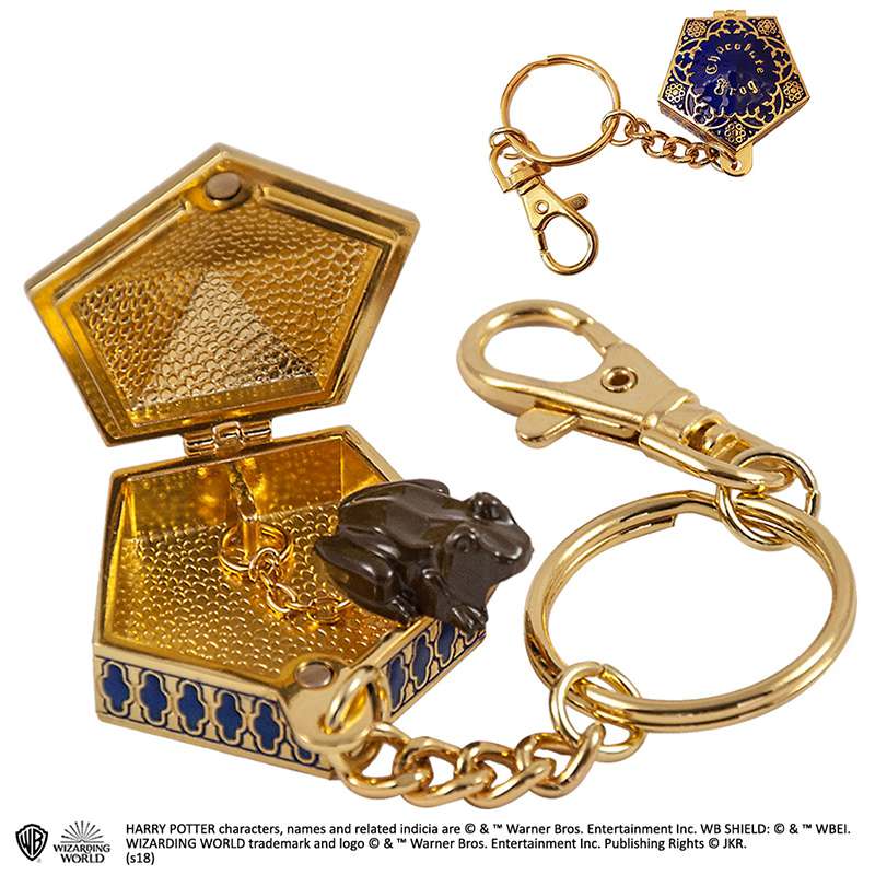 63676-HP CHOCOLATE FROG KEYCHAIN