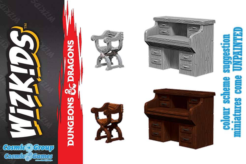 64567-WIZKIDS UM DESK & CHAIRS