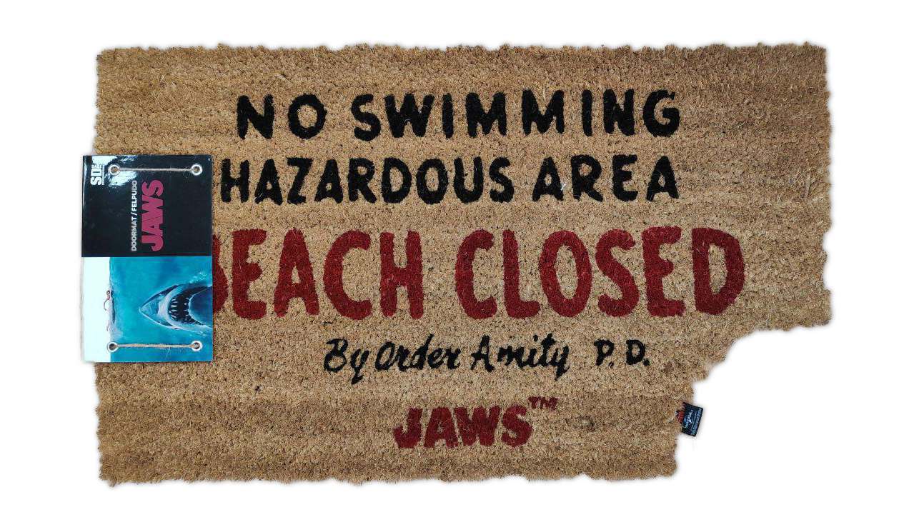 64894 JAWS BEACH CLOSED DOORMAT