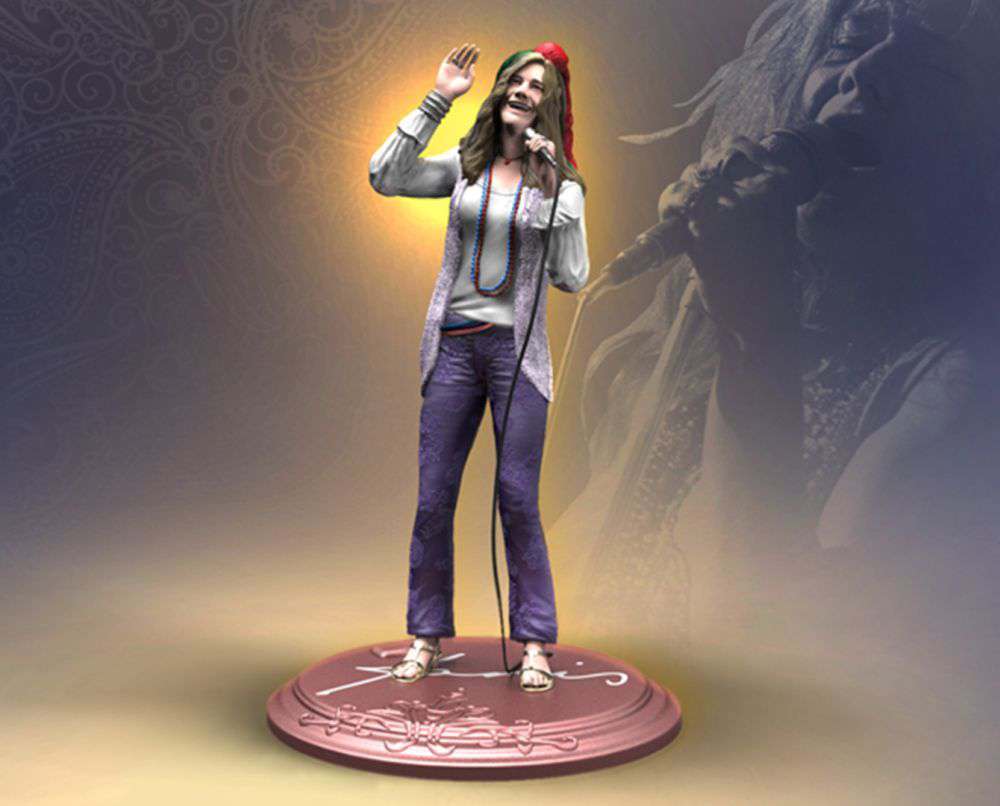 65848-ROCK ICONZ JANIS JOPLIN STATUE