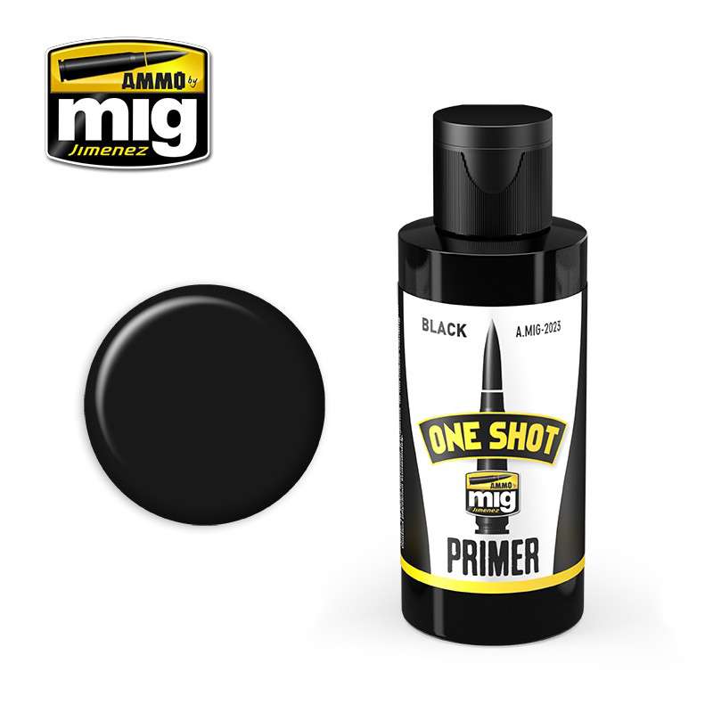 66416-ONE SHOT PRIMER BLACK 2023