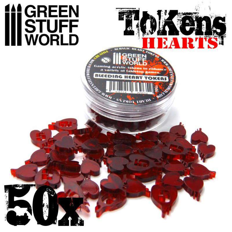 66858-GAMING TOKENS HEART