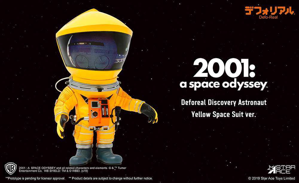 66935-2001 SPACE ODISSEY DF ASTRONAUT YELLOW