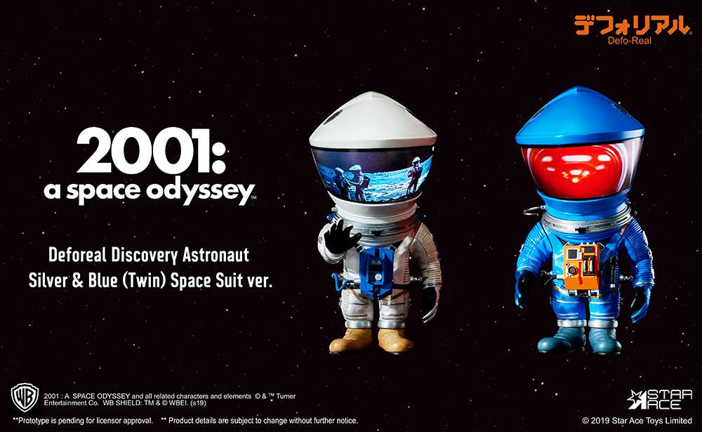 66939-2001 SPACE ODISSEY DF ASTRONAUT S&B 2PK