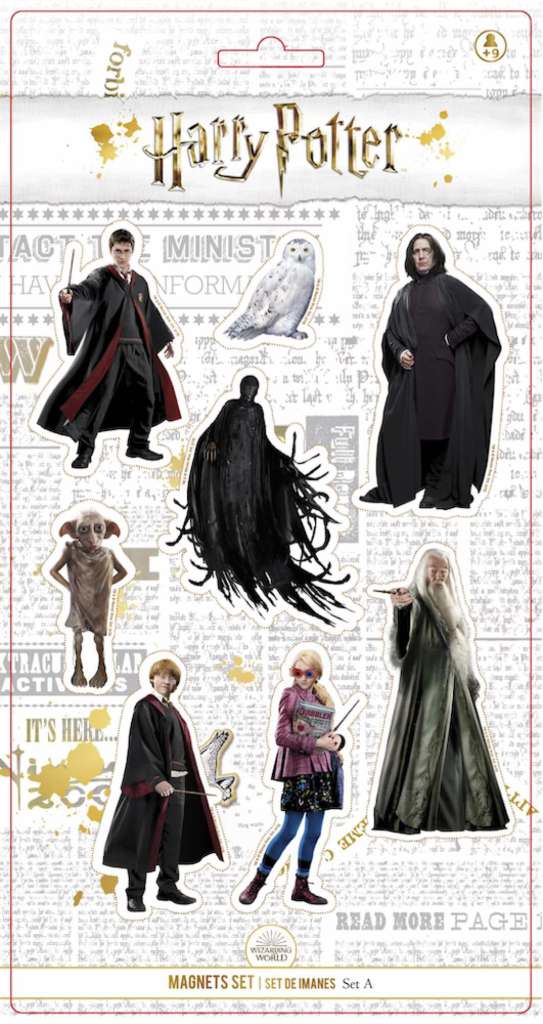 68978-HP REAL CHARACTERS MAGNETS SET A