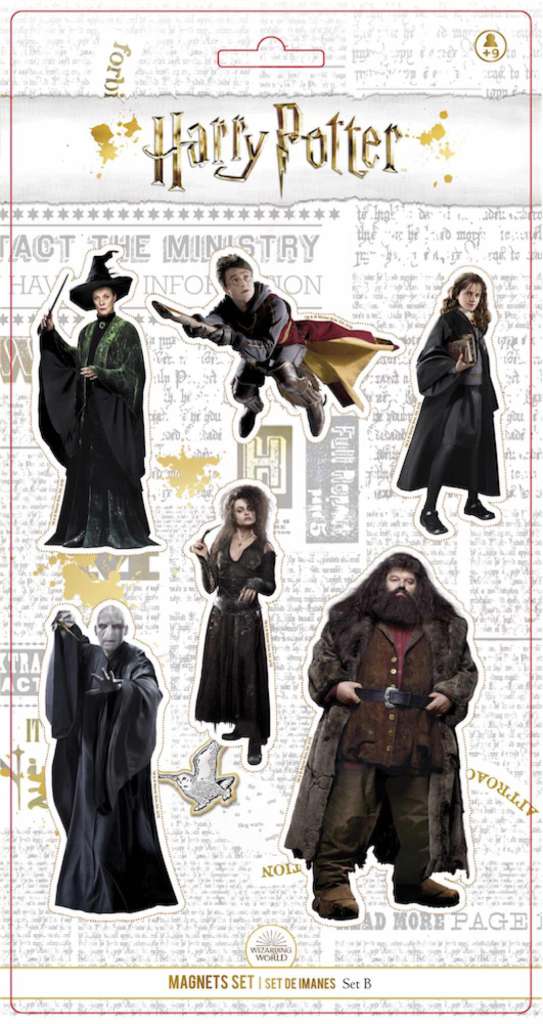 68979-HP REAL CHARACTERS MAGNETS SET B