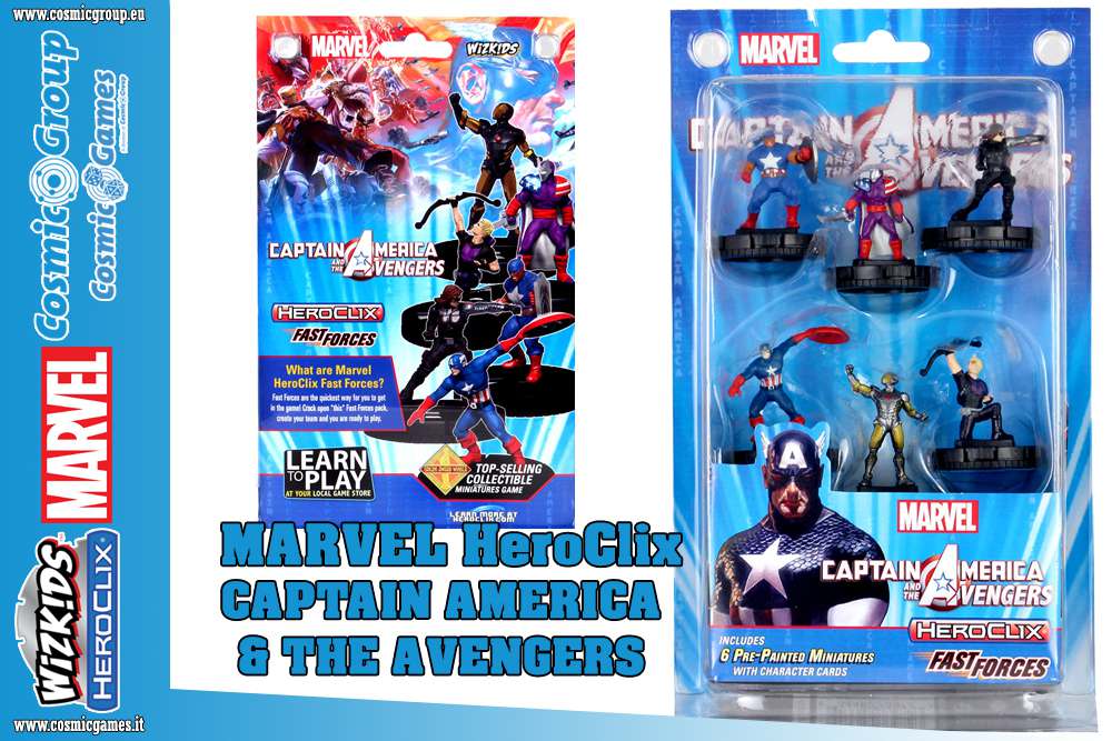 68981-MHC CAP.AMERICA & AVENGERS FAST FORCES