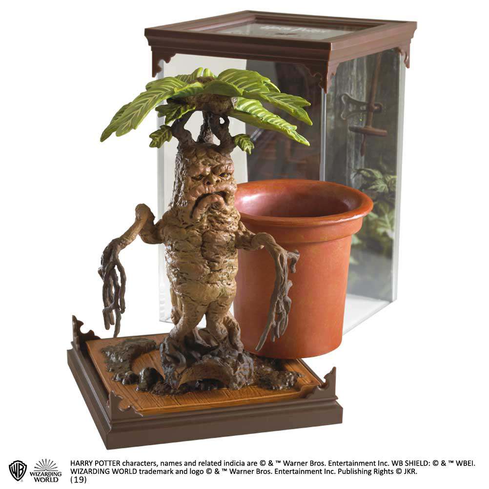 69813-HP MAGICAL CREATURES MANDRAKE STATUE