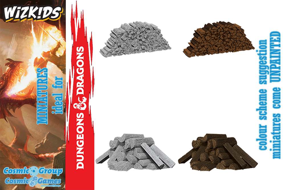 70369-WIZKIDS UM PILES OF WOOD