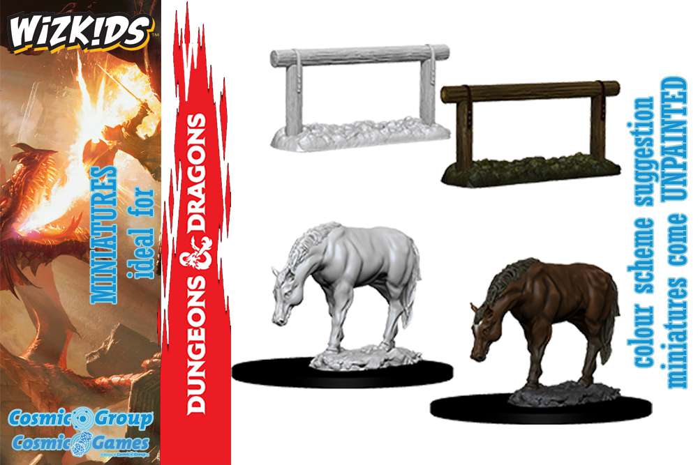 70393-WIZKIDS UM HORSE & HITCH