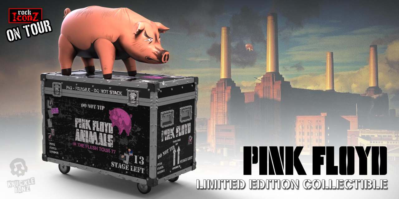71646-ROCK ICONZ PINK FLOYD PIG ON TOUR SERIES