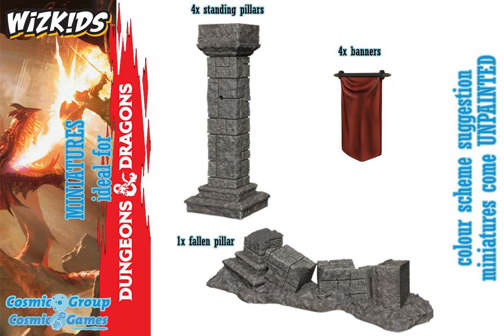 72046-WIZKIDS UM PILLARS & BANNERS