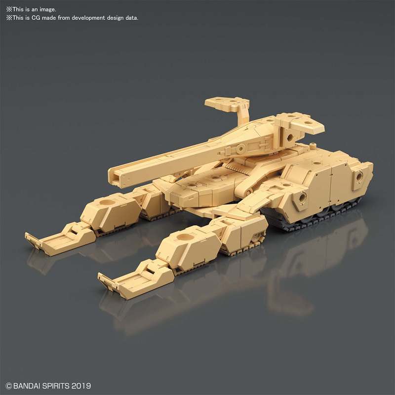 72366-30MM EX ARM VEHICLE TANK BROWN 1/144