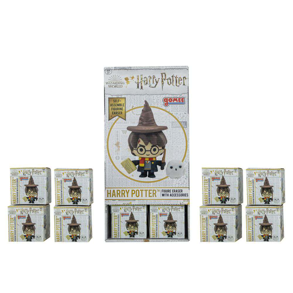 72665-HP HARRY FIGURE ERASERS DISPLAY BOX (10)