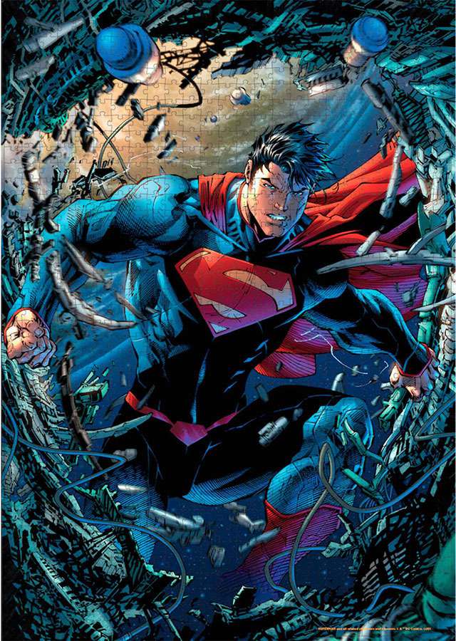 73782-DC UNIVERSE SUPERMAN SCRAP PUZZLE