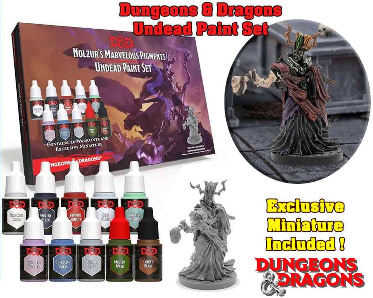 74056-D&D NOLZUR UNDEAD PAINT SET