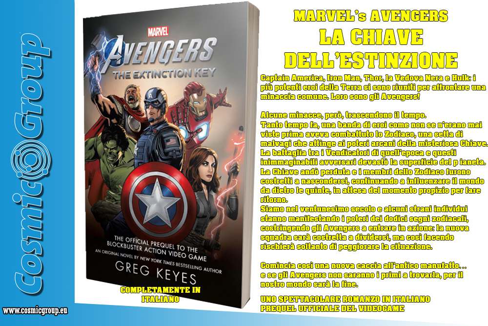 74380-MARVEL AVENGERS-CHIAVE DELL ESTINZIONE