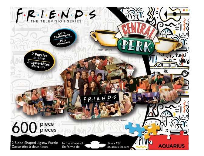 75262-FRIENDS 600 PCS 2 SIDED SHAPED PUZZLE
