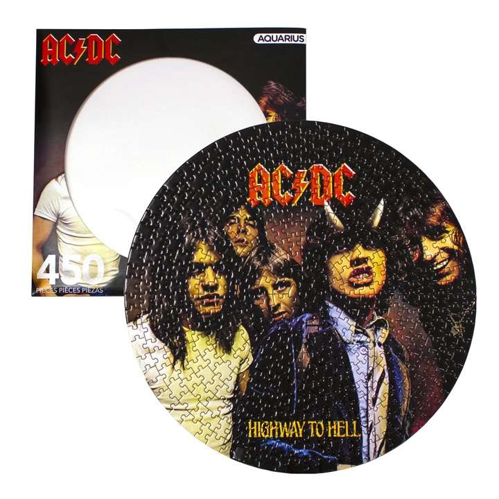 75304-AC/DC HIGHWAY TO HELL 450PCS DISC PUZZLE