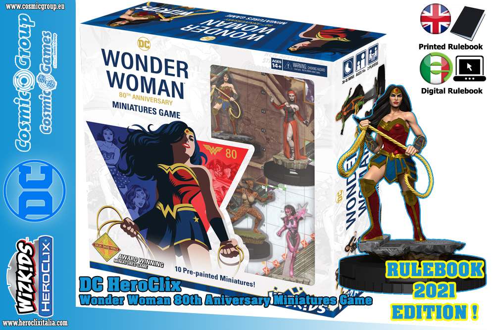 75550-DCHC WONDER WOMAN 80th ANN. STARTER GAME